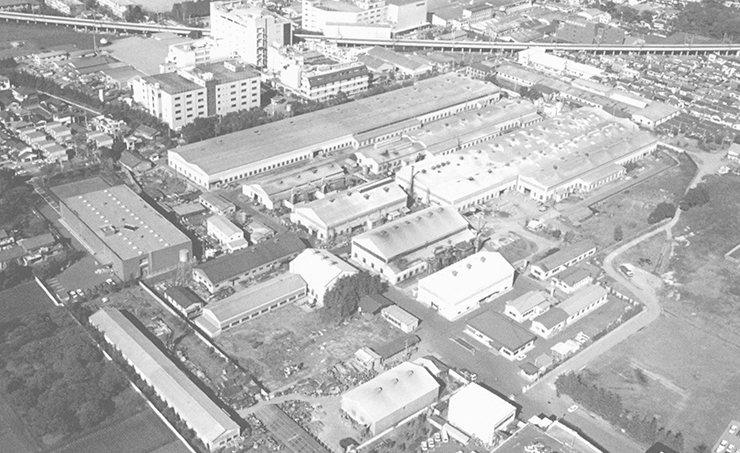 1971（昭和46）年当時の新座工場